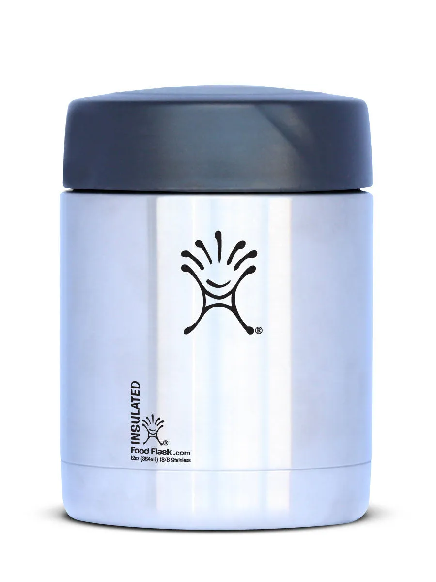 12 oz Stainless Steel Food Flask