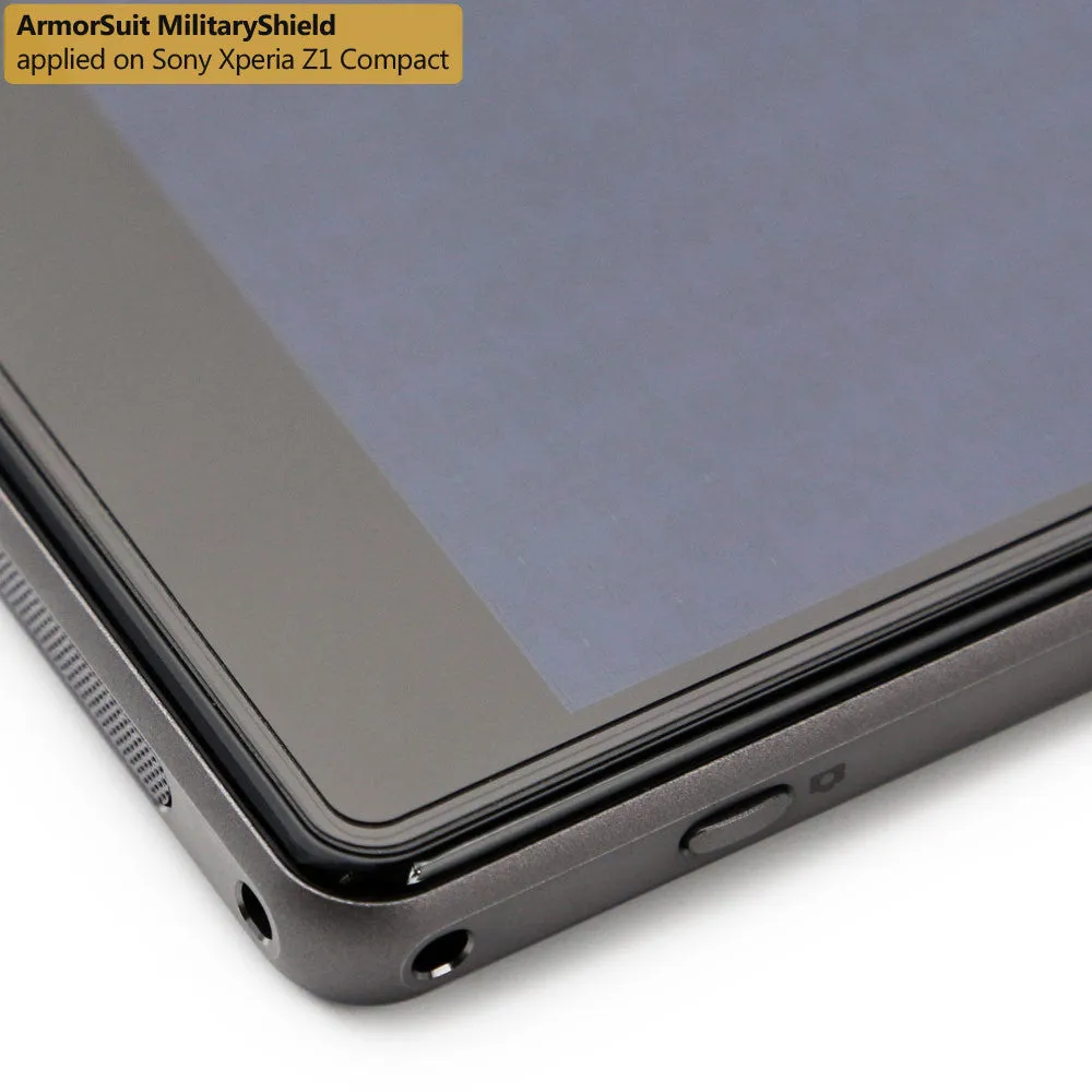 [2-Pack] Sony Xperia Z1 Compact Screen Protector (Case Friendly)