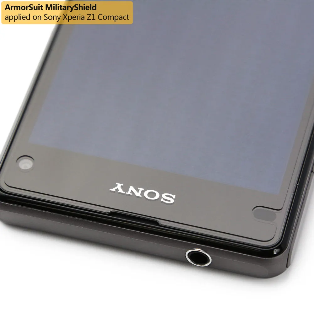 [2-Pack] Sony Xperia Z1 Compact Screen Protector (Case Friendly)