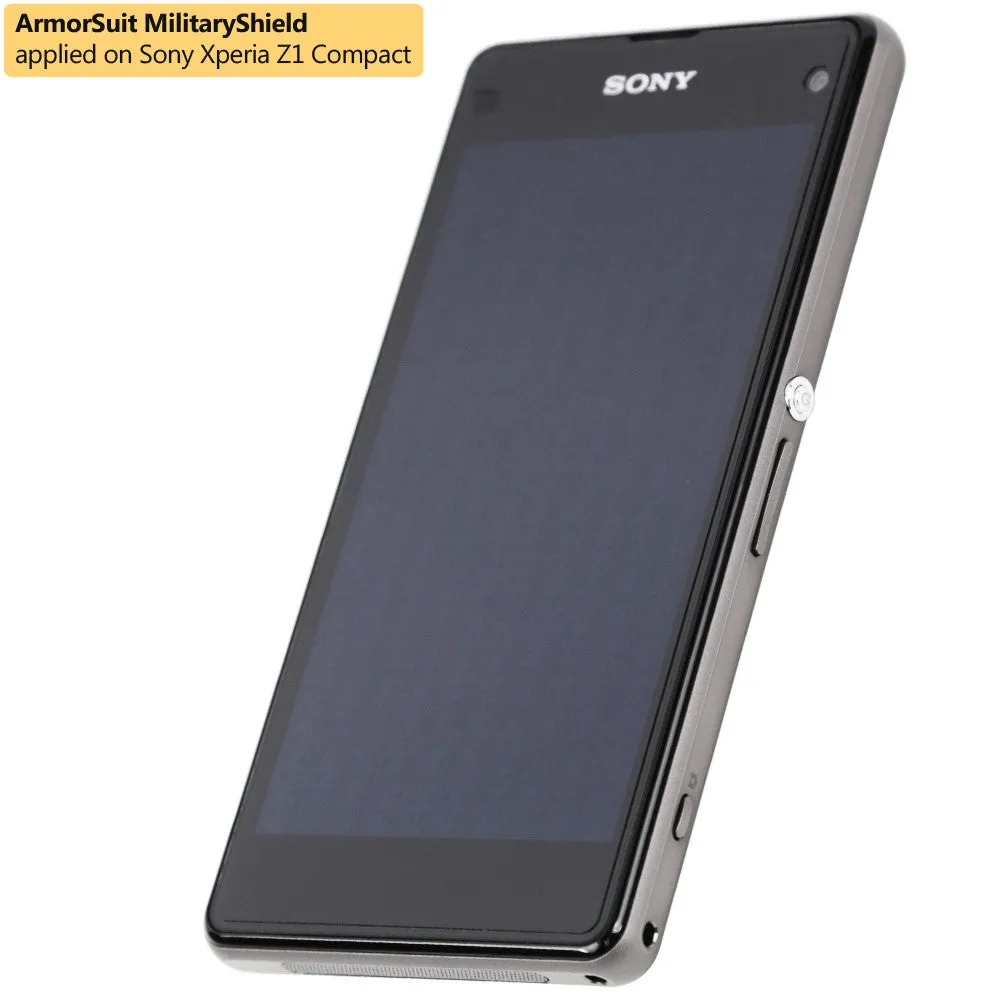 [2-Pack] Sony Xperia Z1 Compact Screen Protector (Case Friendly)