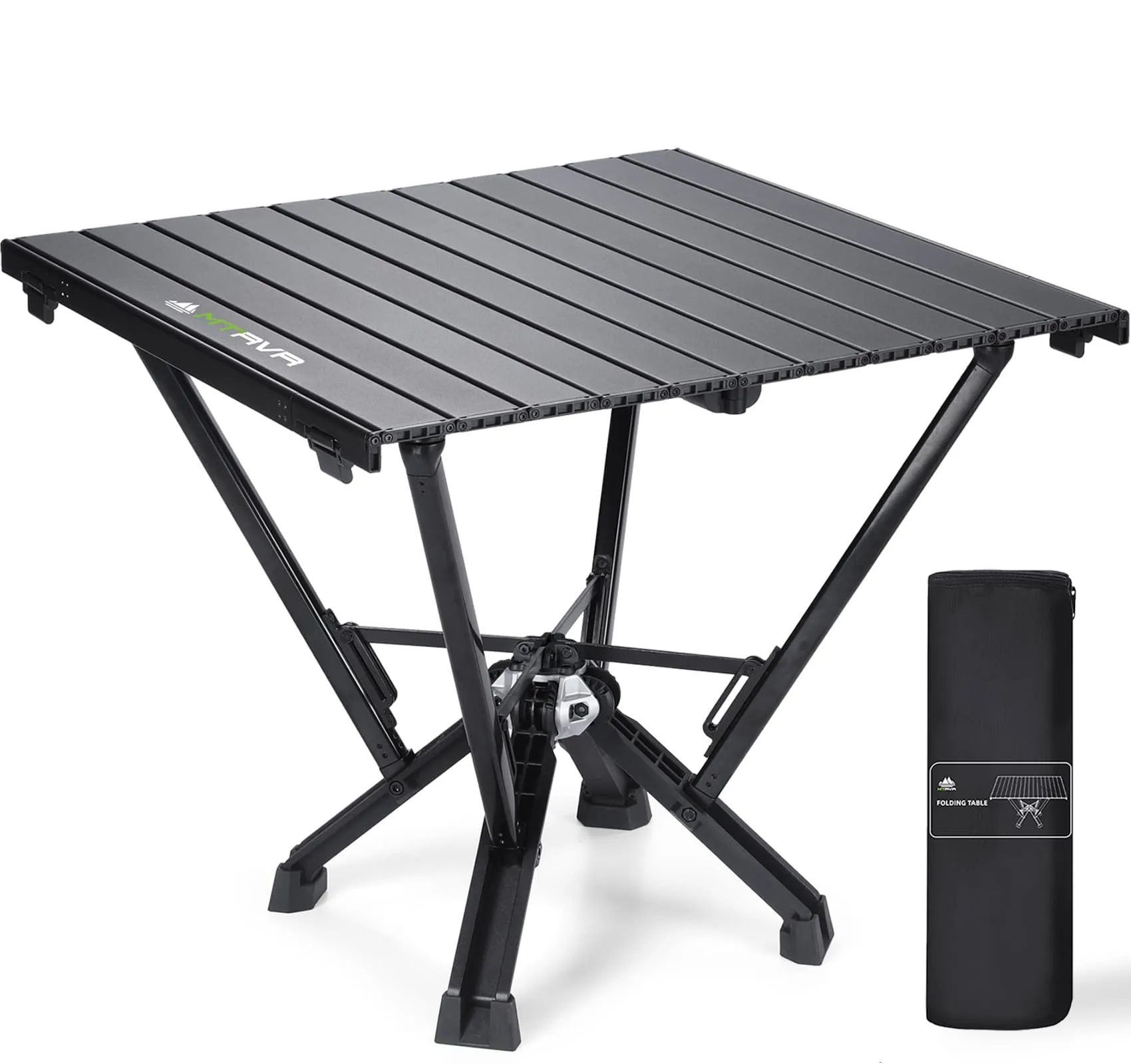 4-Pack: 2xBlack Classic Chairs 1xShort Table 1xLight