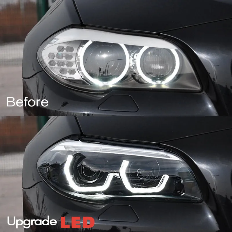 BMW 5 Series/F18/F10 2011-2017 upgrade  Modified headlight LED DRL Running LED Turn Signal