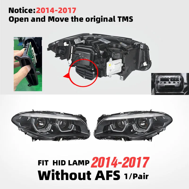 BMW 5 Series/F18/F10 2011-2017 upgrade  Modified headlight LED DRL Running LED Turn Signal