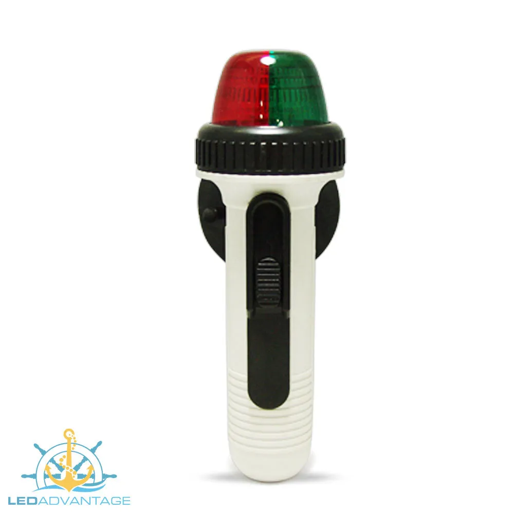 Boat Portable Suction Bi-Color Port & Starboard Navigation LED Light