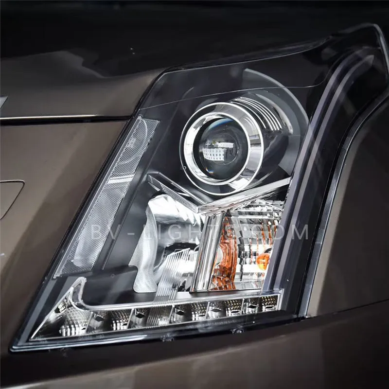 Cadillac SRX 2nd Gen 2010-2014 Modified headlight Upgrade to the Latest Style turn signal light Daytime running lamp