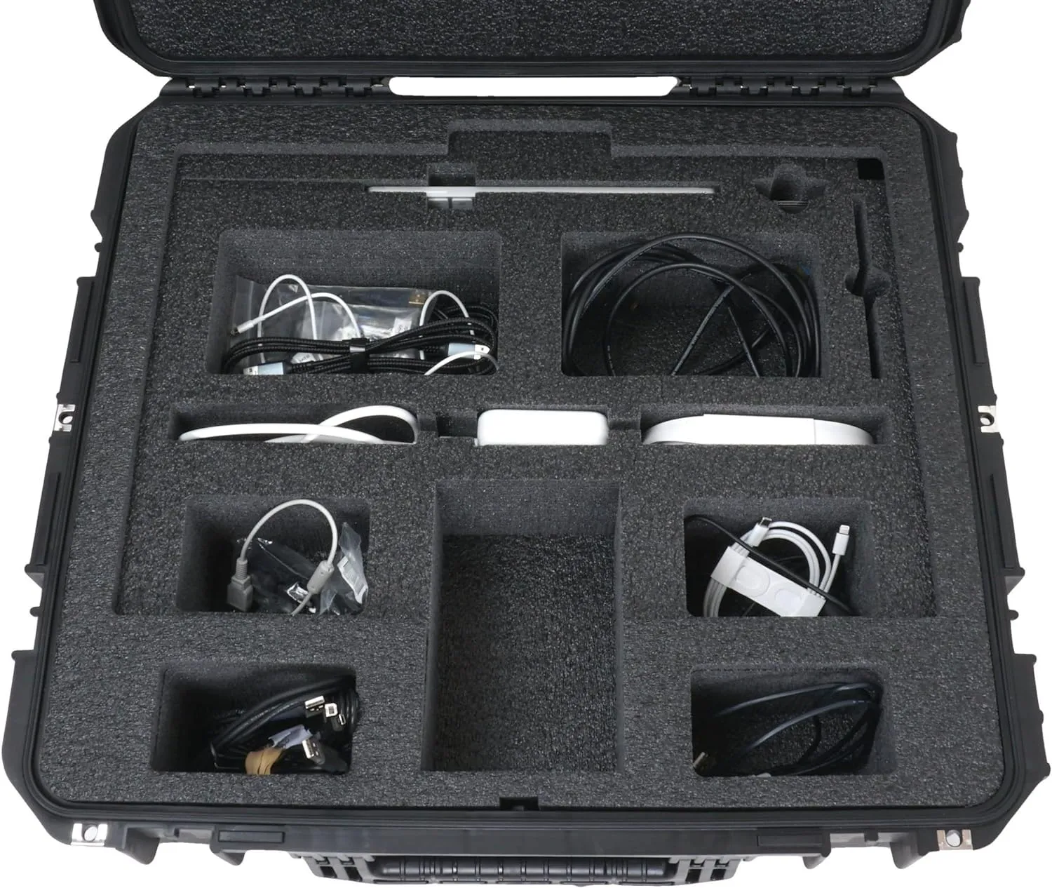 Case Club Case fits 24" iMac. Heavy Duty, Airline Approved, Shippable - Also Fits Keyboard & Accessories - Compact, Rolling, Lockable, Waterproof, Hard Case
