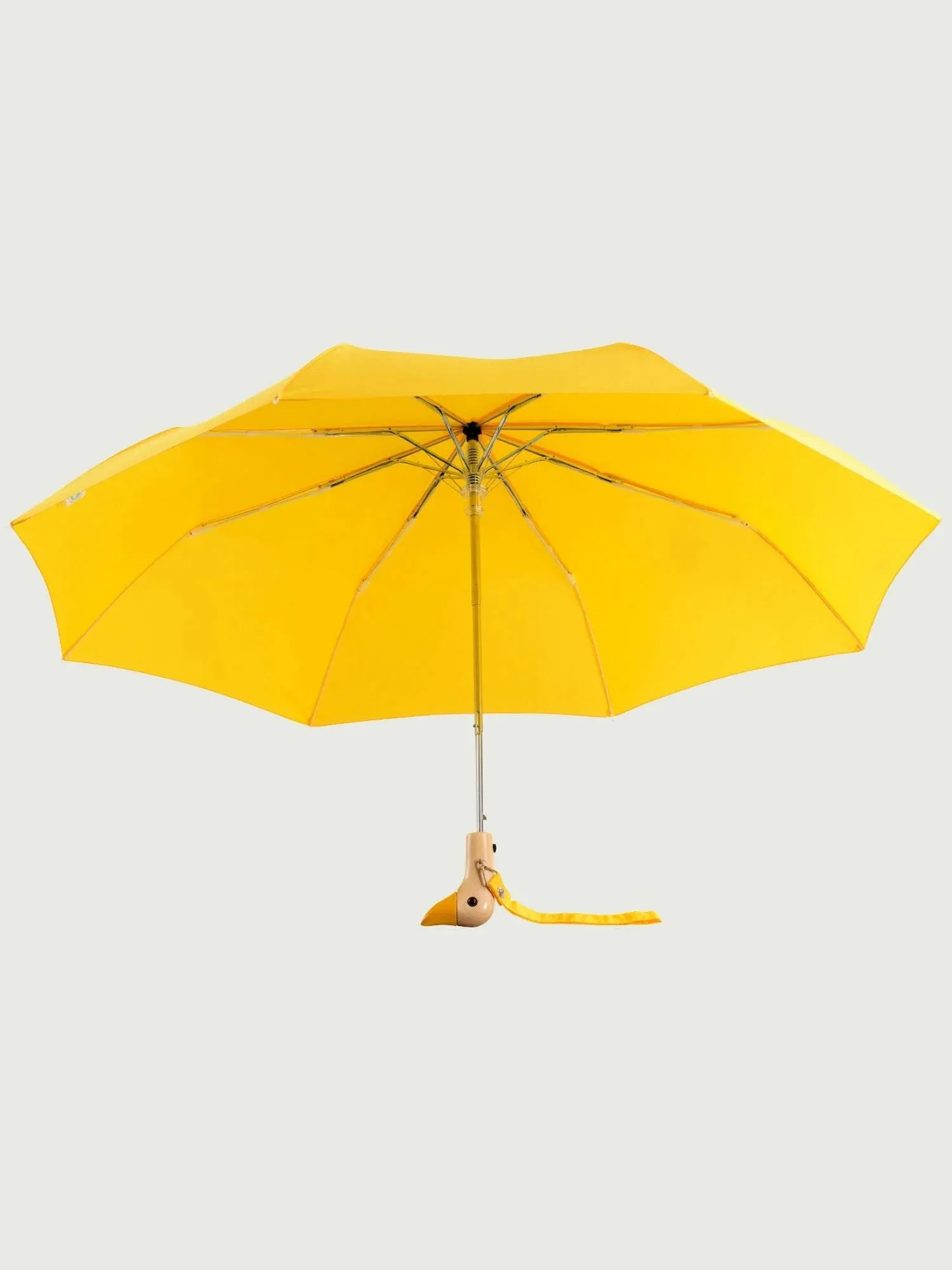 Compact Eco-Friendly Umbrella- Yellow