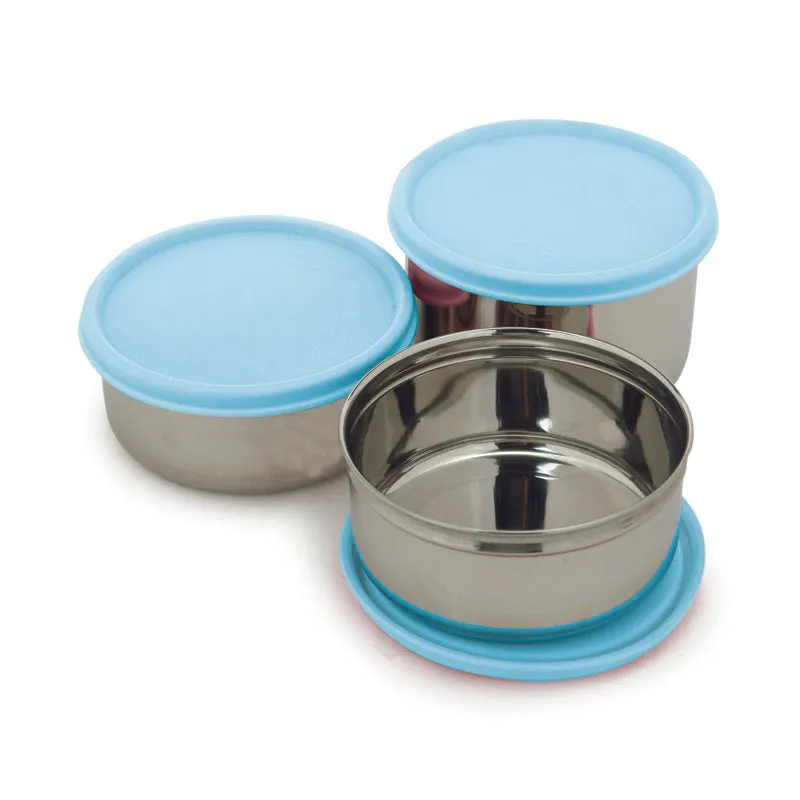 Darian Blue Lunch Box (500 ml/350 ml) - Four Piece Set