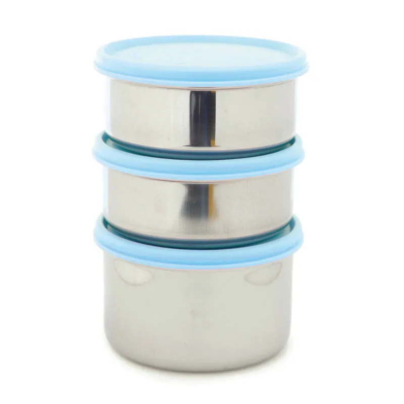 Darian Blue Lunch Box (500 ml/350 ml) - Four Piece Set