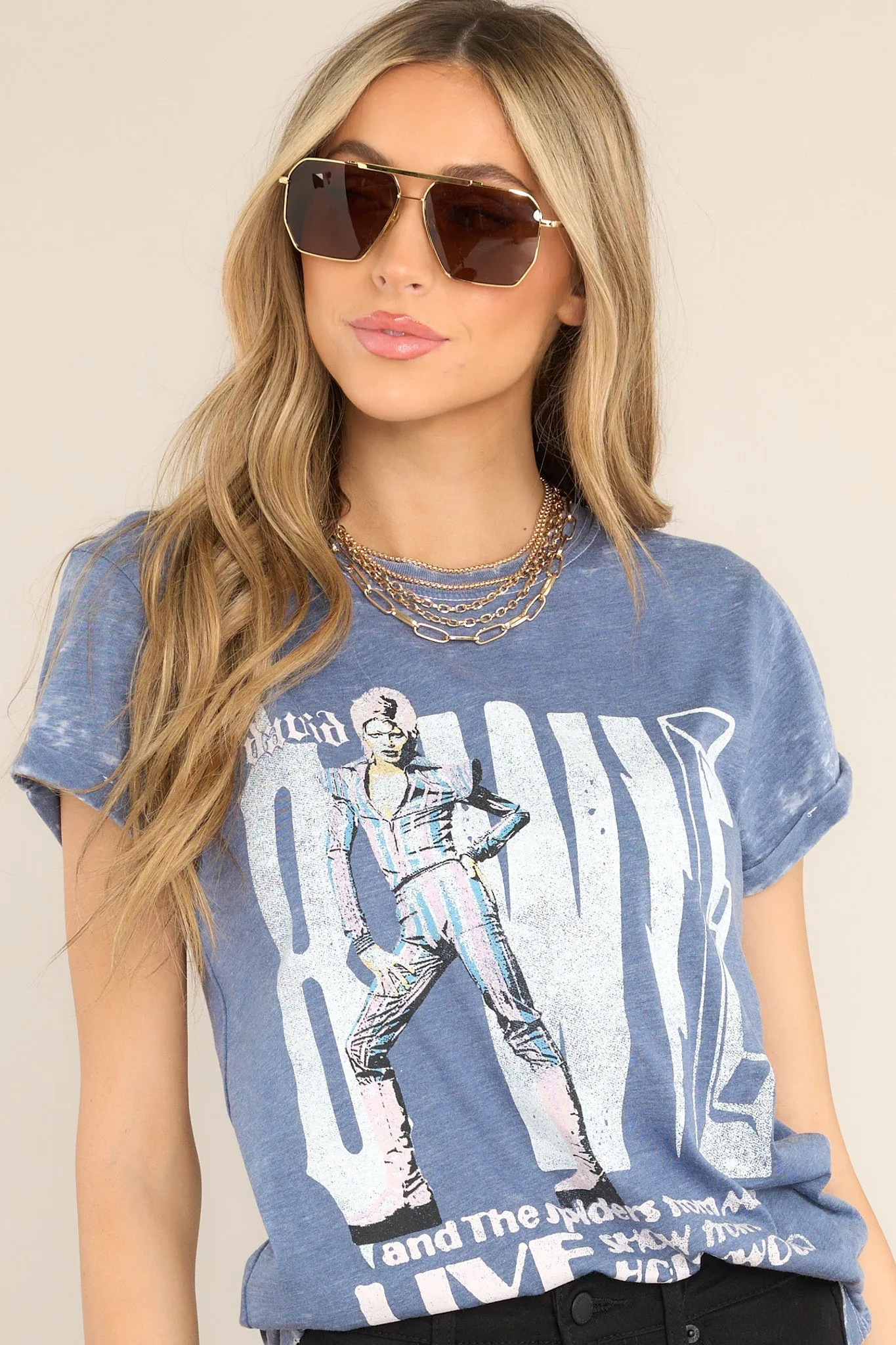 David Bowie Hollywood Vintage Tee