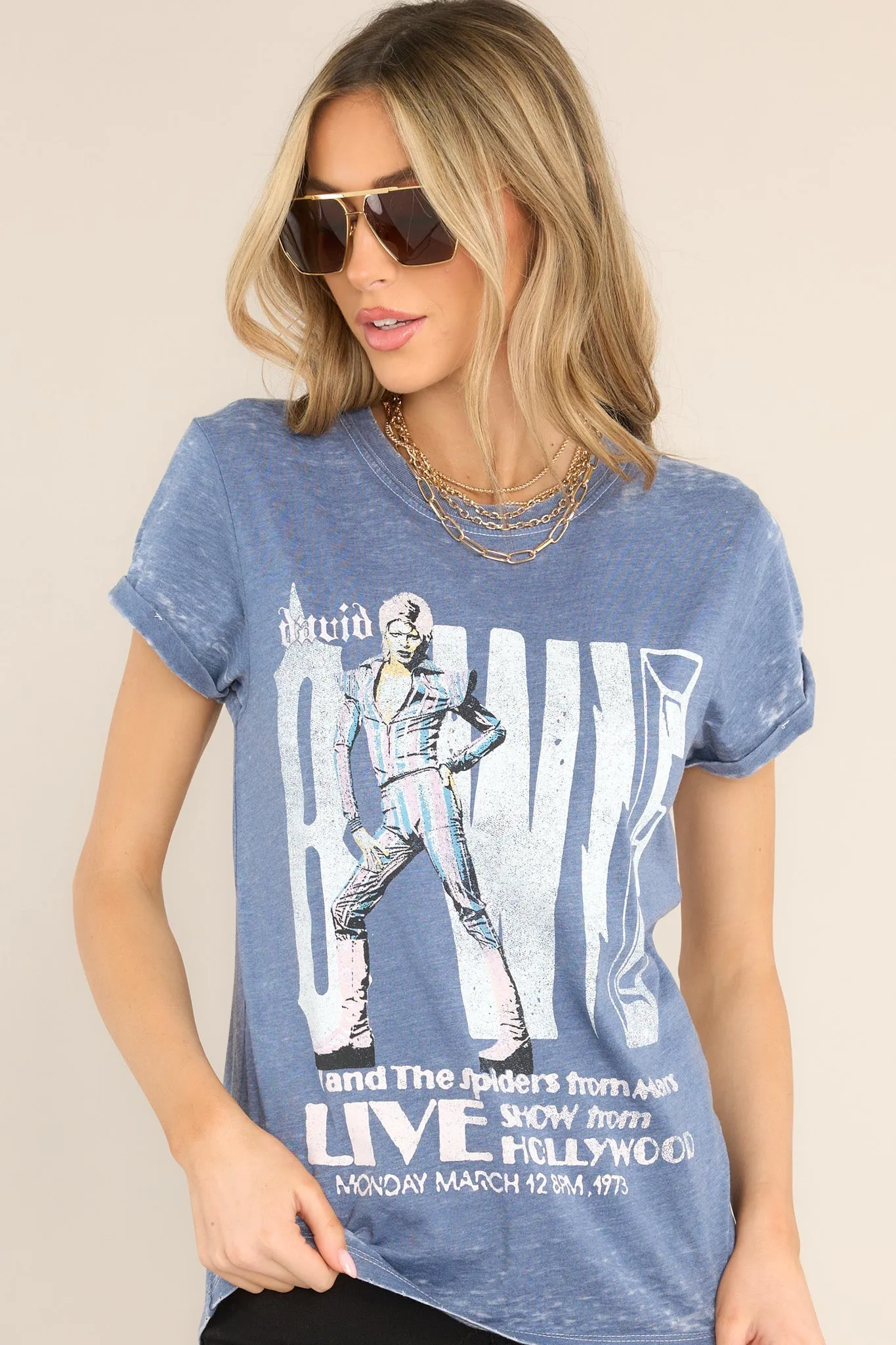 David Bowie Hollywood Vintage Tee