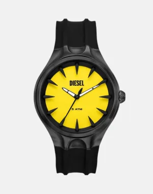 Diesel Streamline Black Silicone Watch