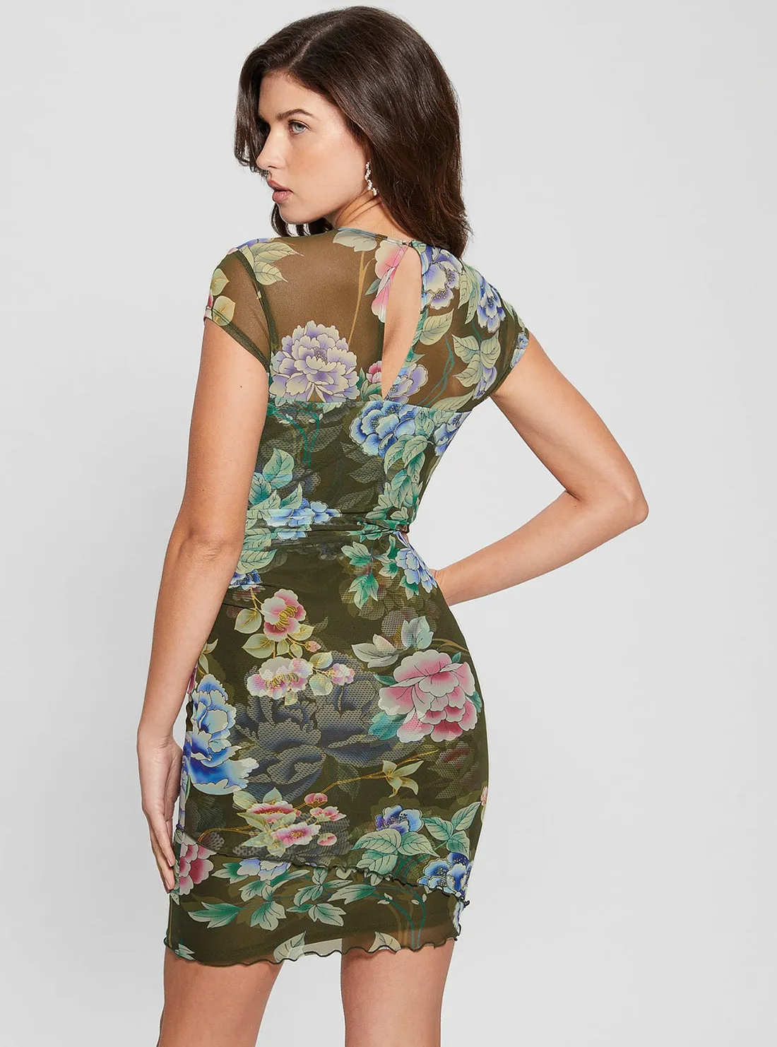 Eco Floral Print Aida Mini Dress