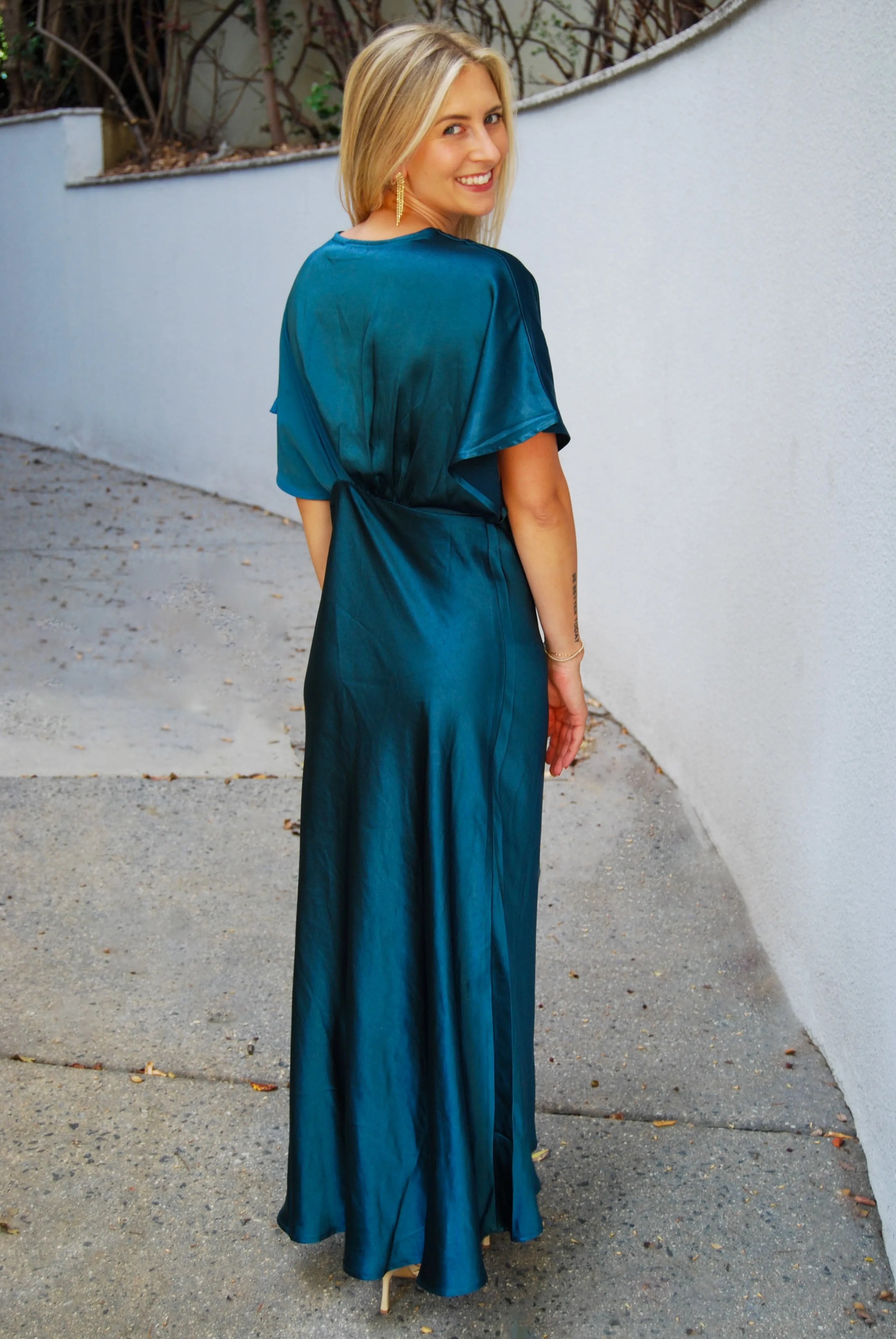 Elegant In Emerald Dress