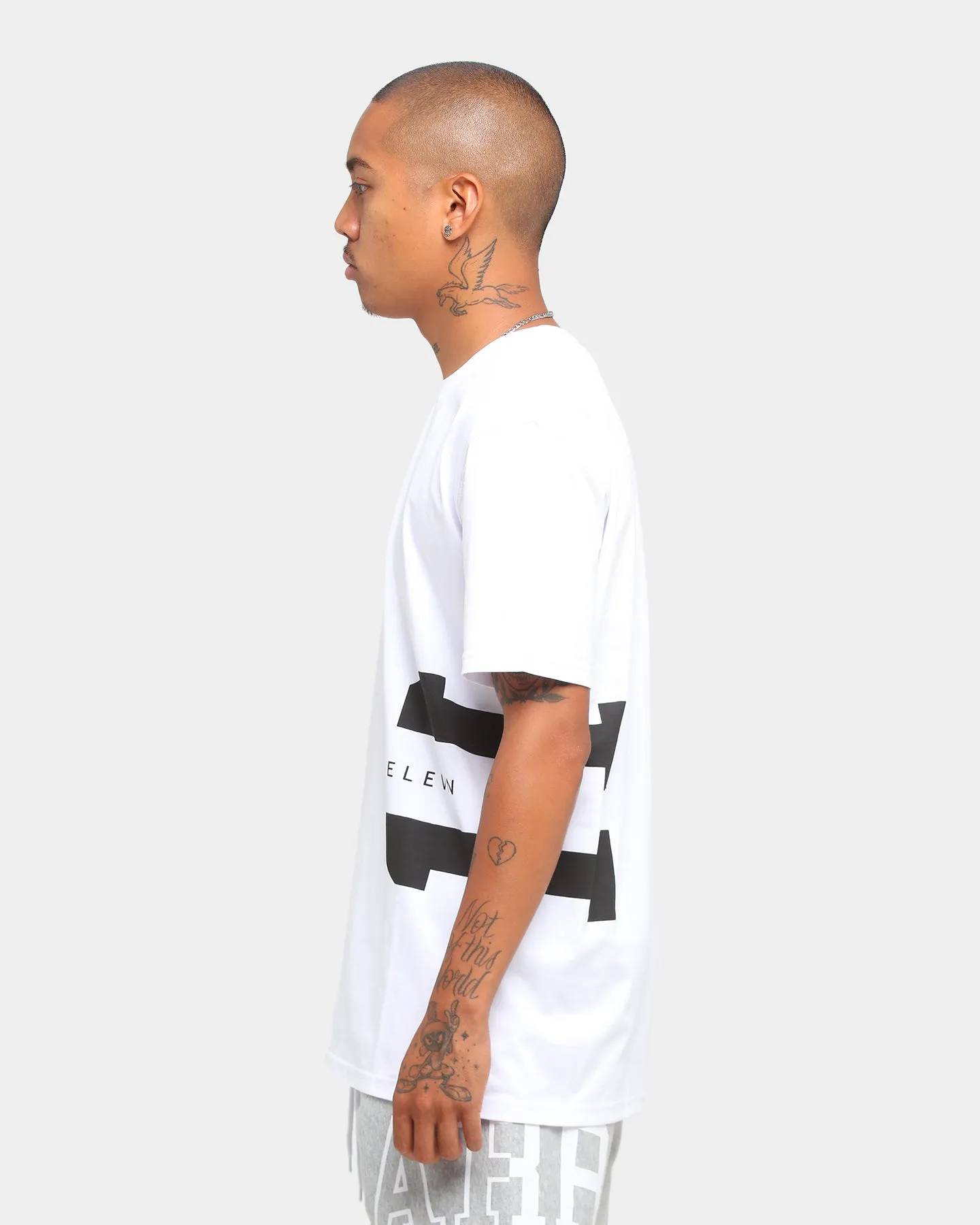 Elevn Clothing Co. Nonsense Short Sleeve T-Shirt White