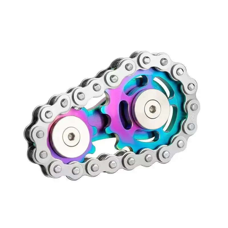 ELMAS Metal Fidget Spinner - Stress Relief Tool for Adults