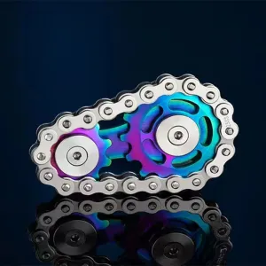 ELMAS Metal Fidget Spinner - Stress Relief Tool for Adults