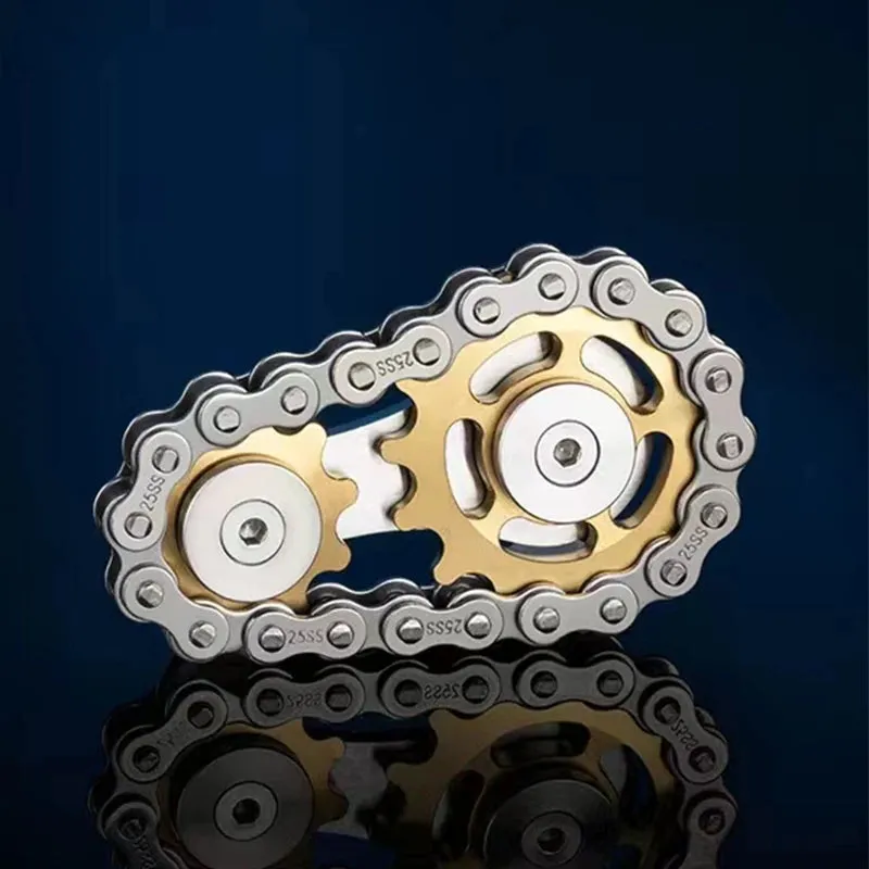 ELMAS Metal Fidget Spinner - Stress Relief Tool for Adults