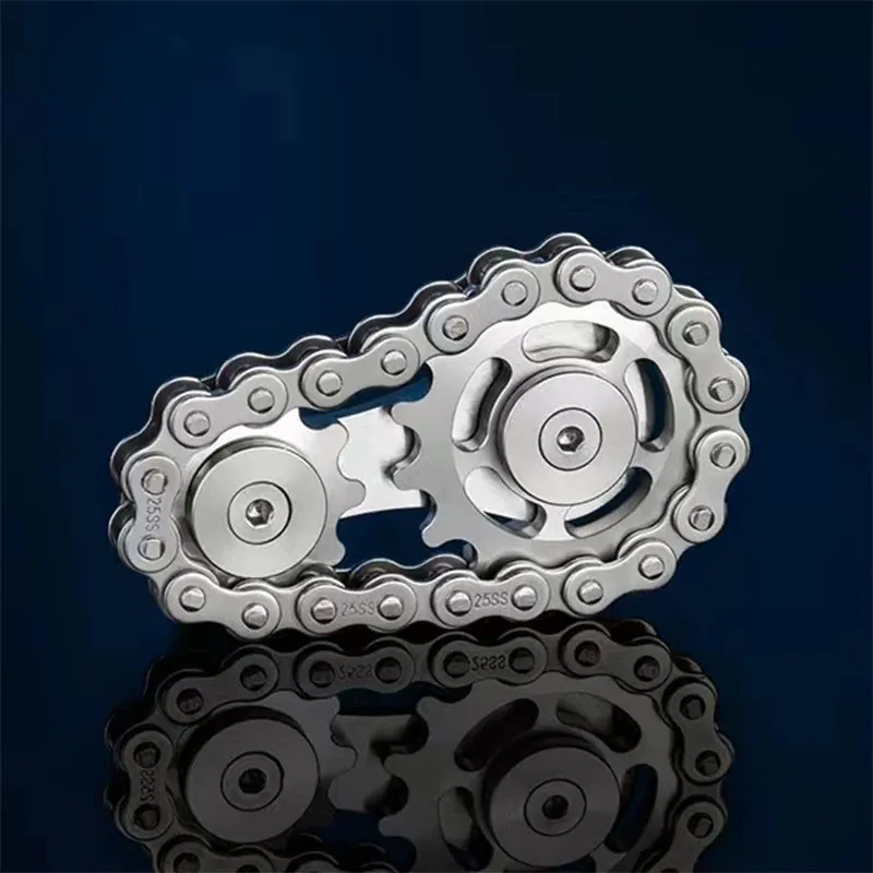 ELMAS Metal Fidget Spinner - Stress Relief Tool for Adults
