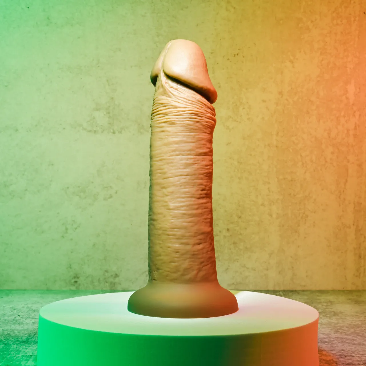 Evolved Rechargeable Vibrating 6 in. Silicone Dildo