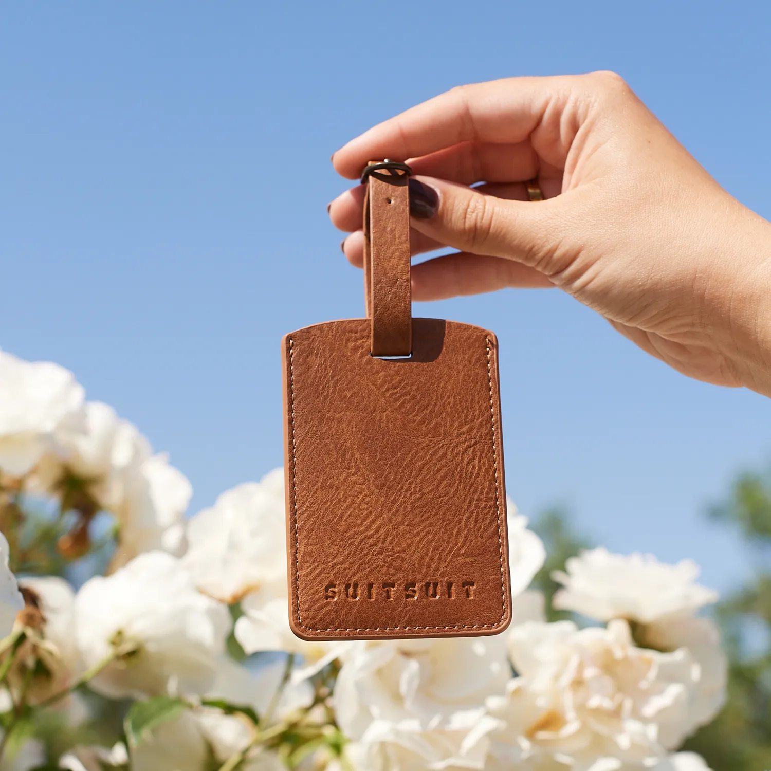 Fab Seventies - Burned Caramel - Luggage Tag