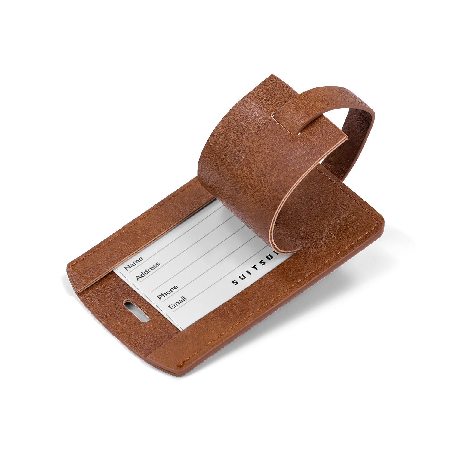 Fab Seventies - Burned Caramel - Luggage Tag