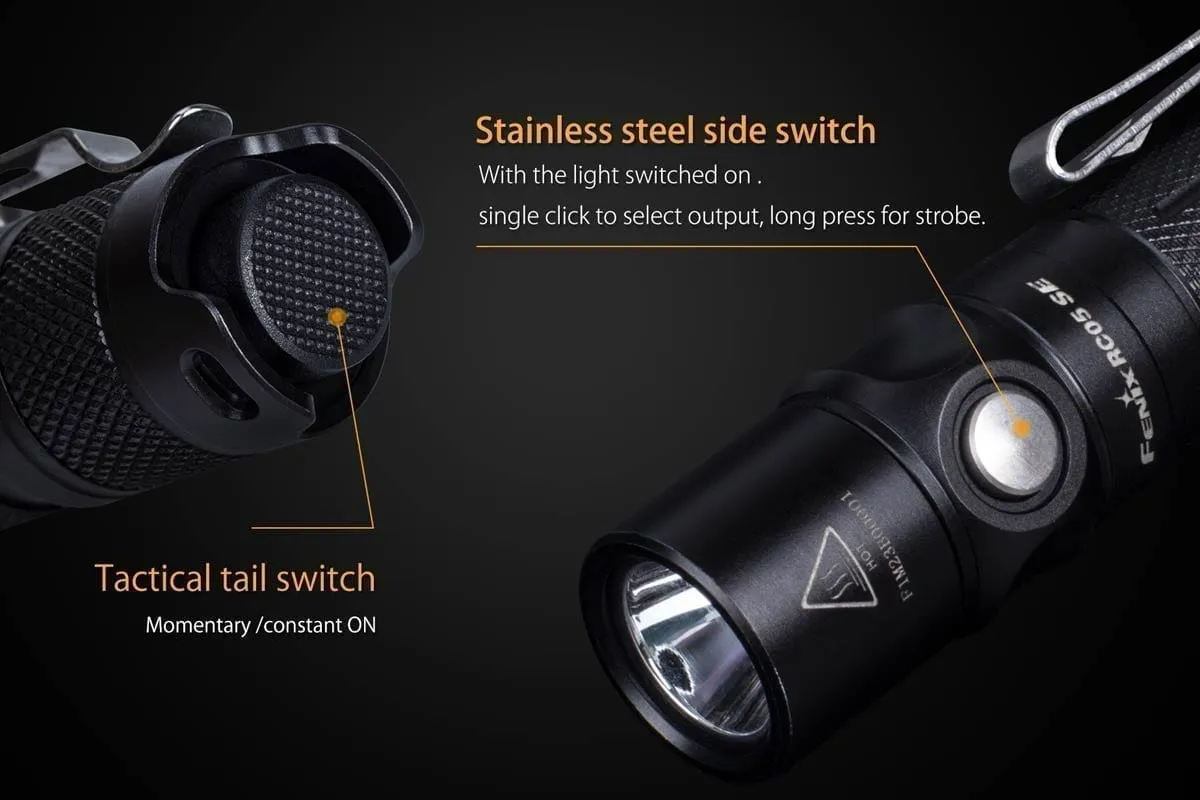 Fenix RC05 SE Rechargeable Flashlight - DISCONTINUED