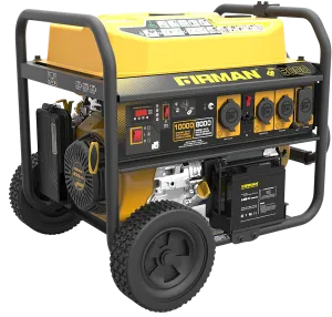 Firman P08004 8000W/10000W Gas Remote Start 50A Generator Manufacturer RFB