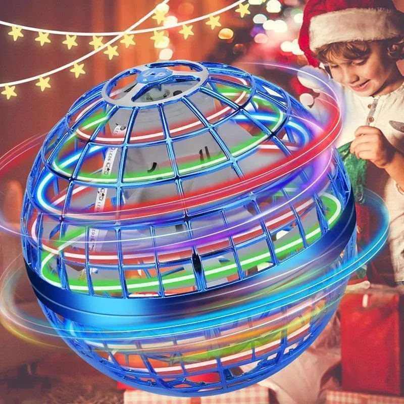 Flying Spinner Fly Orb Pro Mini Drone Fidget Spinner Ball Boomerang Toy