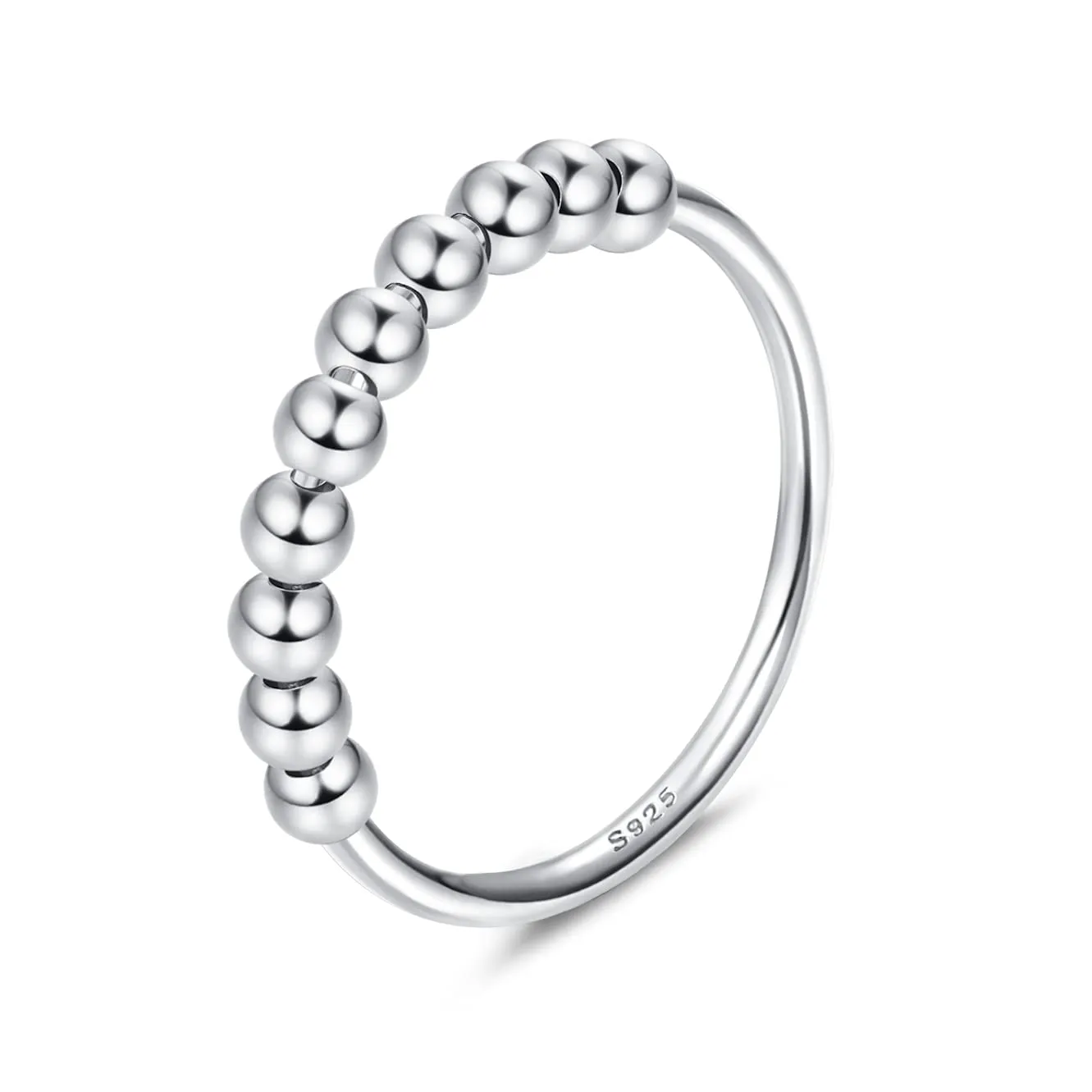 Focus Anti-Anxiety Ring - Sterling Silver