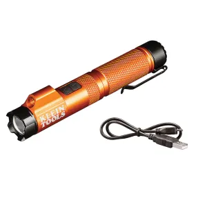 Focus Flashlight - Klein Tools Rechargeable Focus Flashlight with Laser 56040