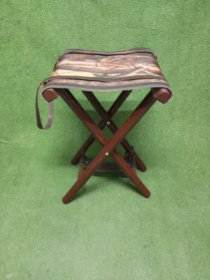Foldable Camping Stool with Cordura Seat: Comfort and Convenience