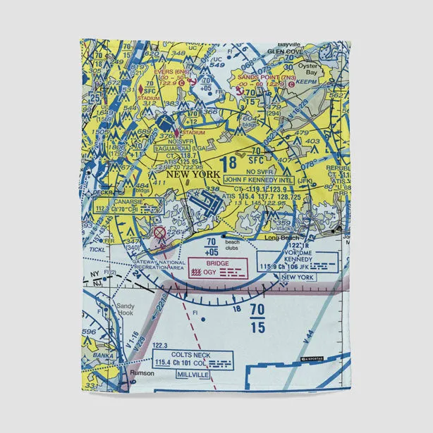 JFK Sectional - Blanket