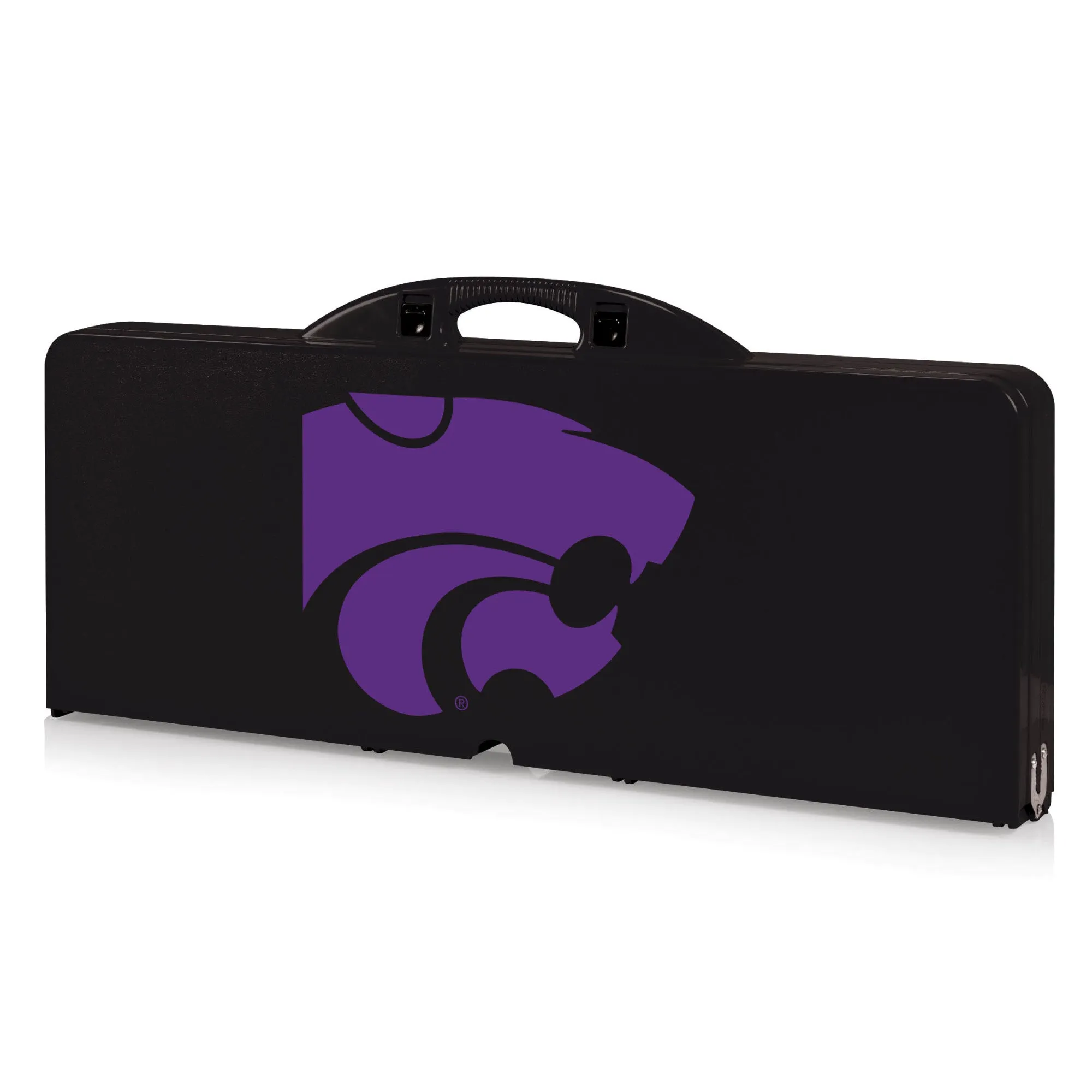 Kansas State Wildcats - Picnic Table Portable Folding Table with Seats