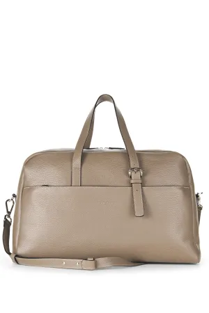 Leather Weekender