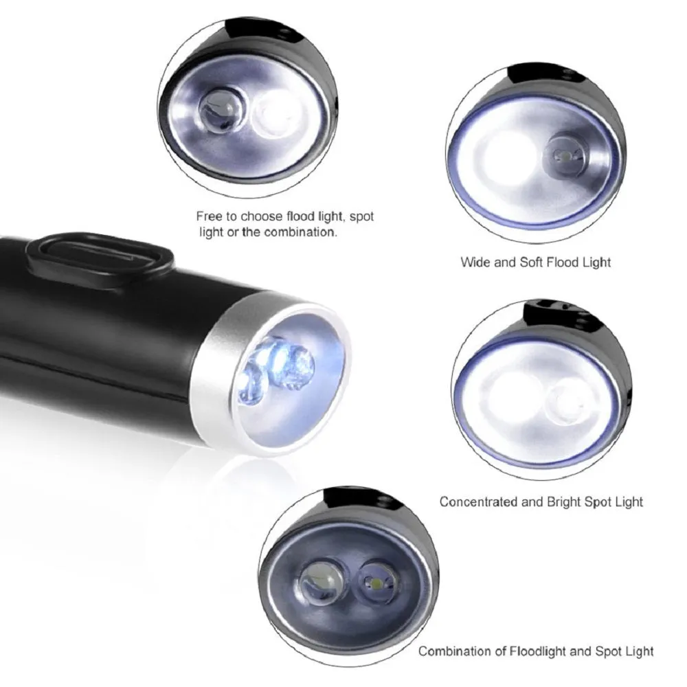 LED Neck Book Light Hands-Free Rechargeable USB Reading Lamp