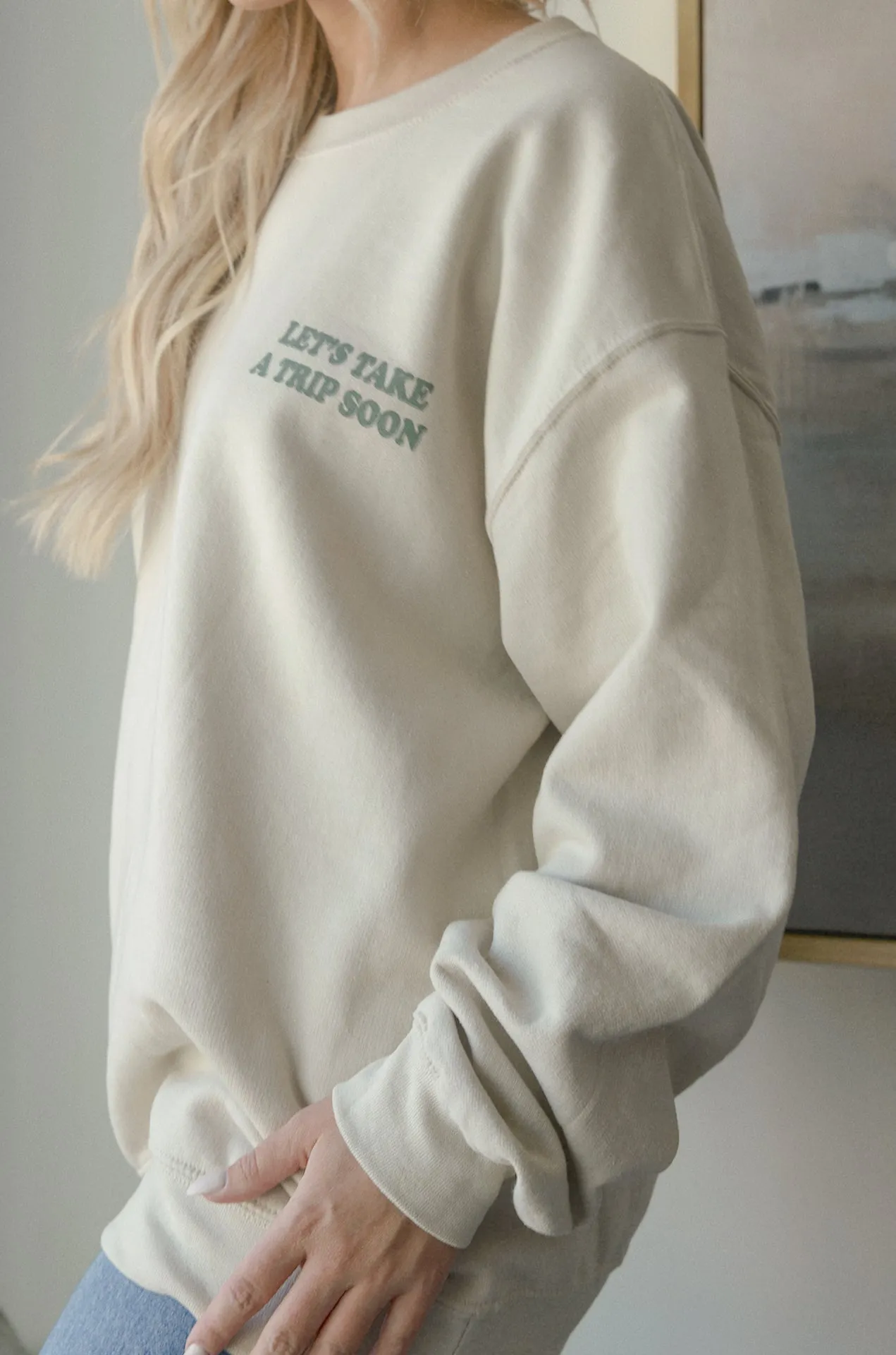 Lets take a trip soon sweatshirt