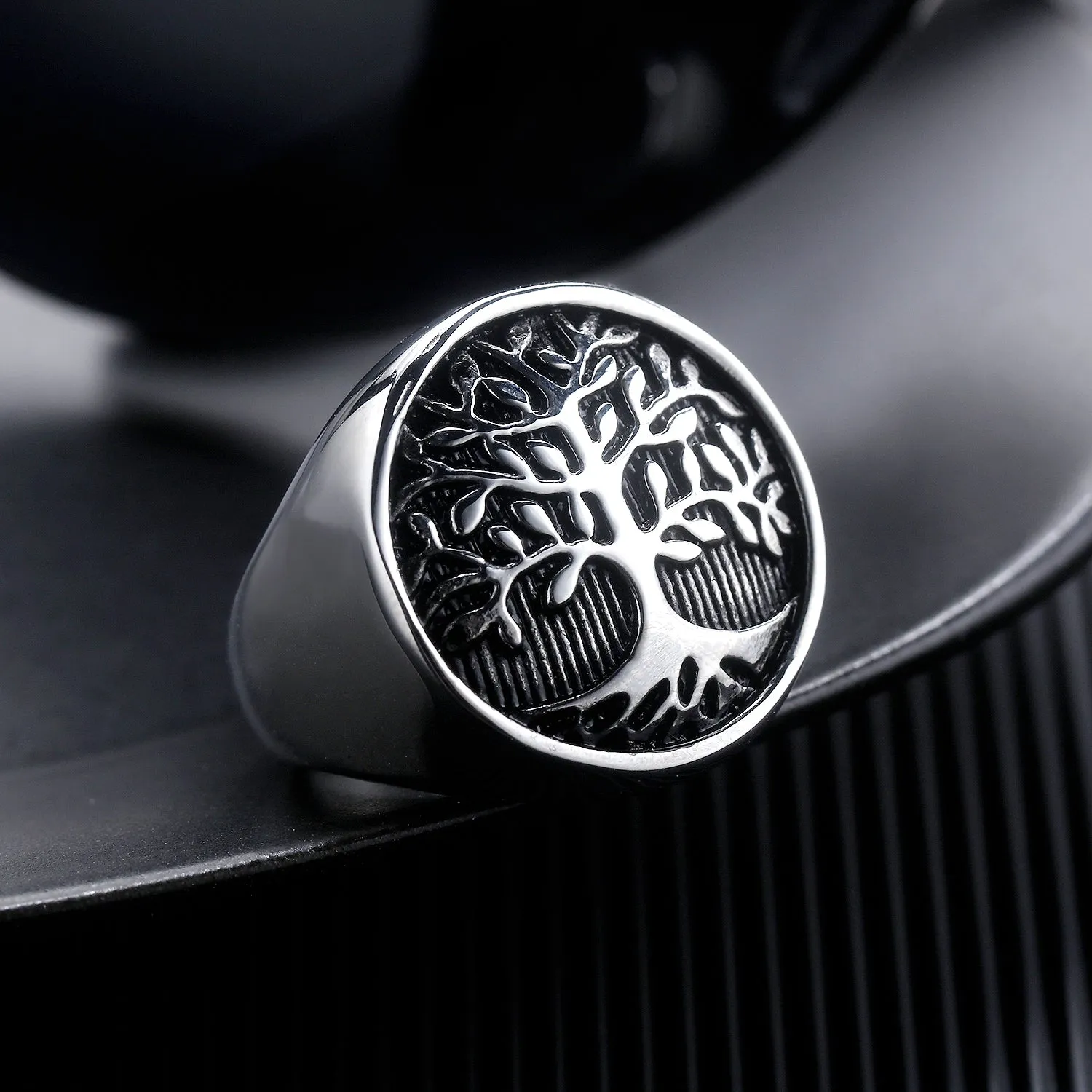 Men's Fashion Life Tree Ring