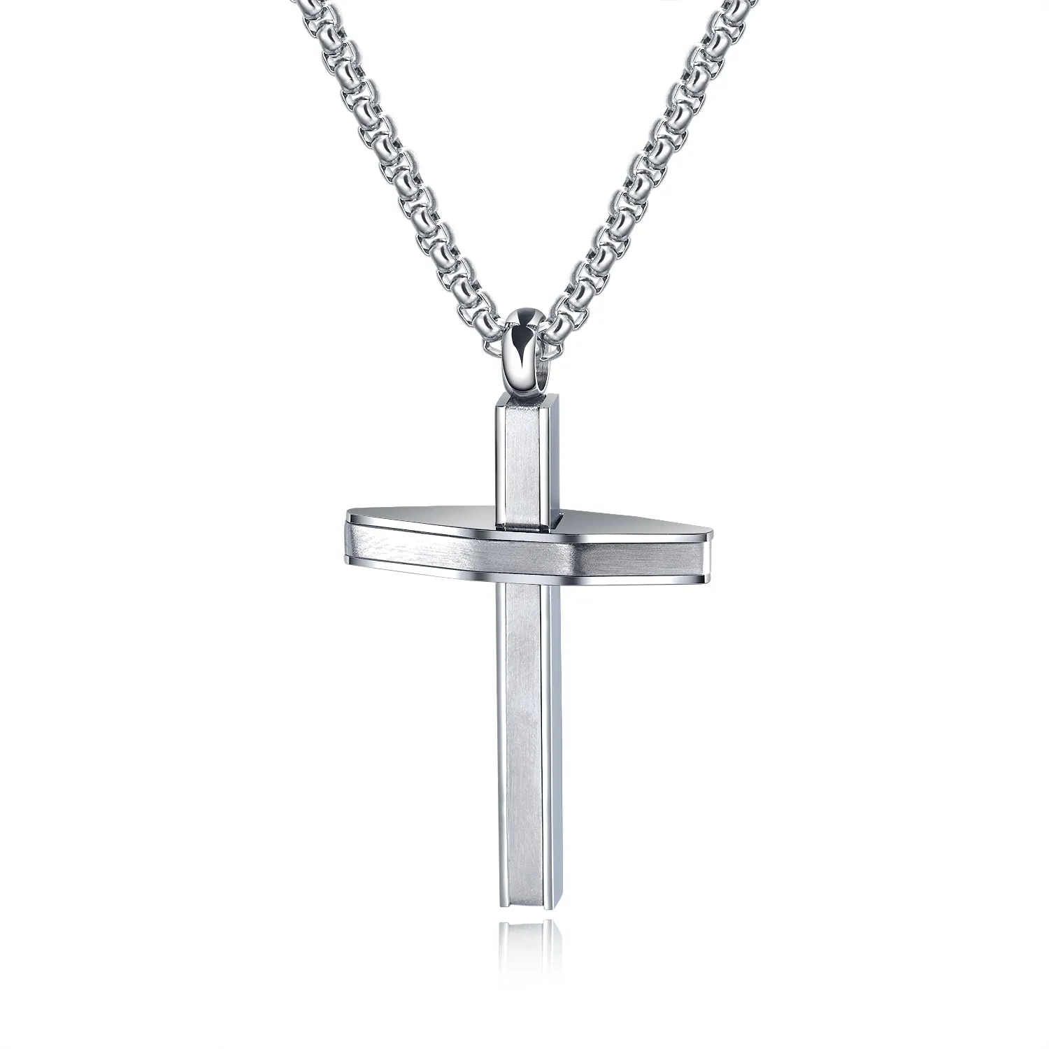 Men's Fashion Special Cross Pendant Necklace