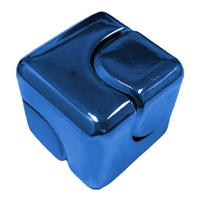Metal Cube Fidget Spinner - Free Zip Travel Case