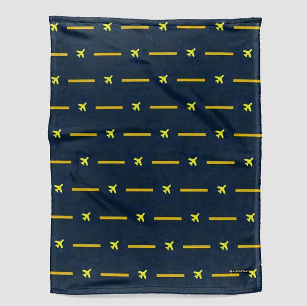 Navy Pilot Stripes - Blanket