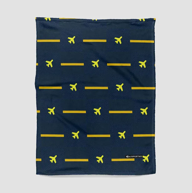 Navy Pilot Stripes - Blanket