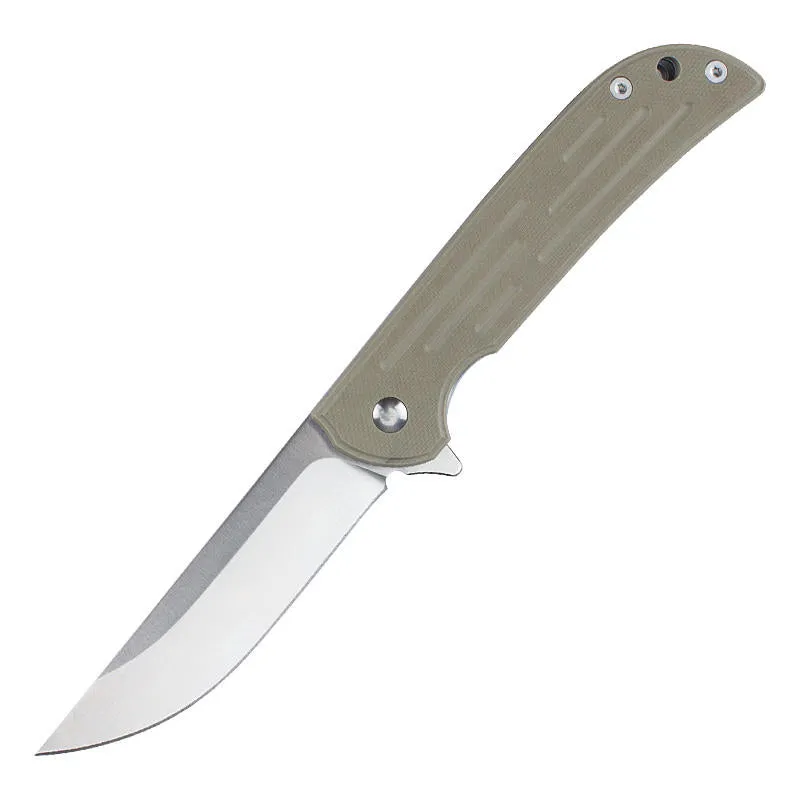 New Design Pocket Folding Knife D2 Steel Blade Multifunction  Camping Knives Portable Outdoor Survival Tactical Knife Daily Use