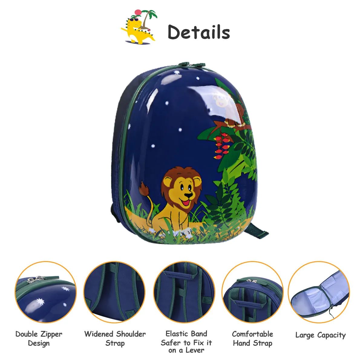 NNECW 2 Pieces Kids Carry On Luggage Set with Spinner Wheels
