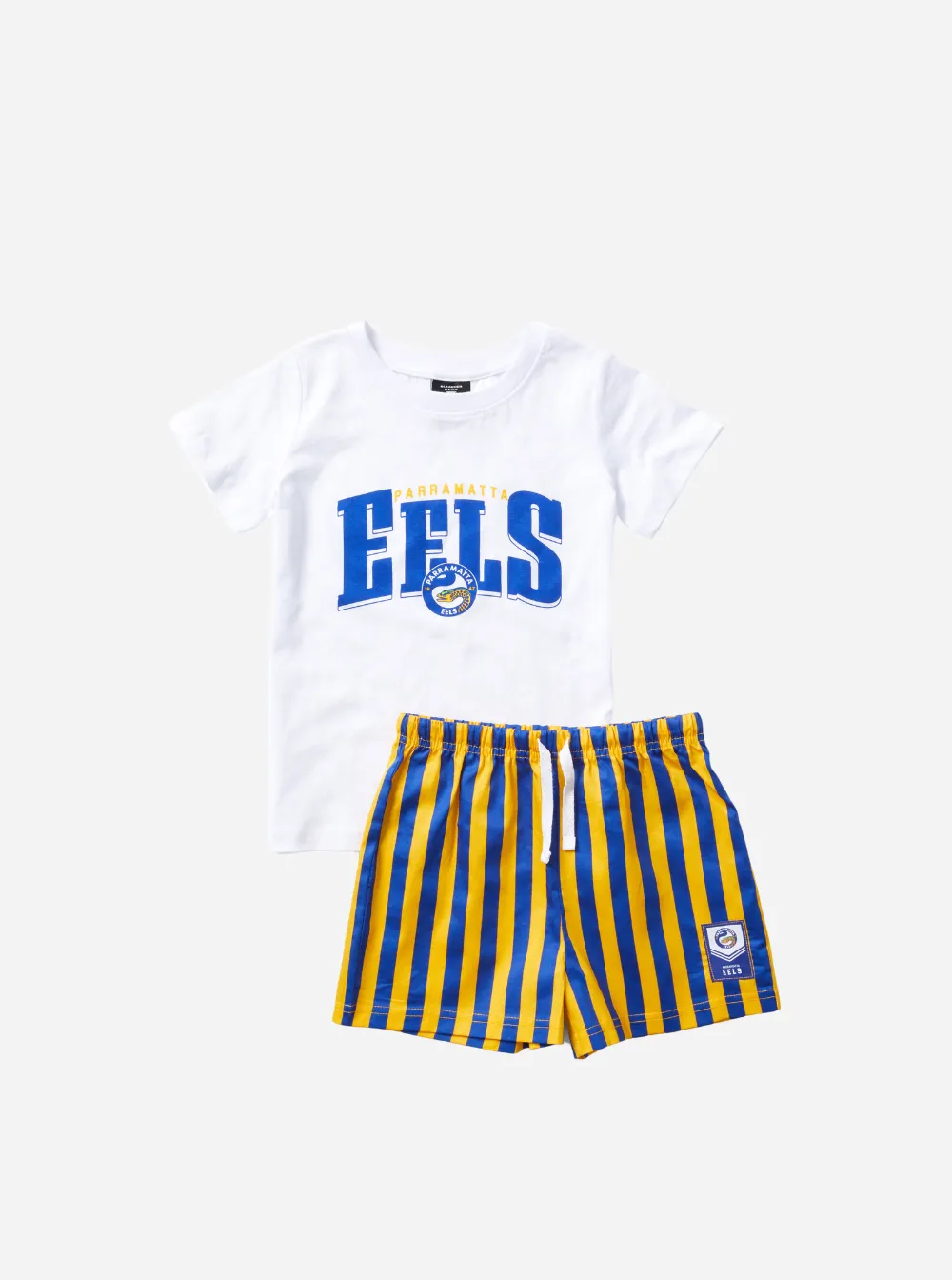 Parramatta Eels Cotton On Youth T-Shirt and Short PJ Set