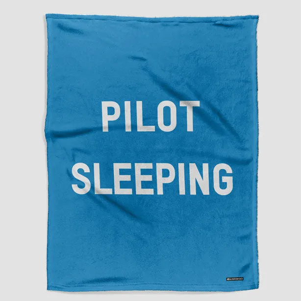 Pilot Sleeping - Blanket