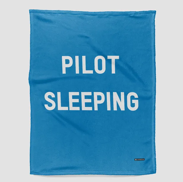 Pilot Sleeping - Blanket