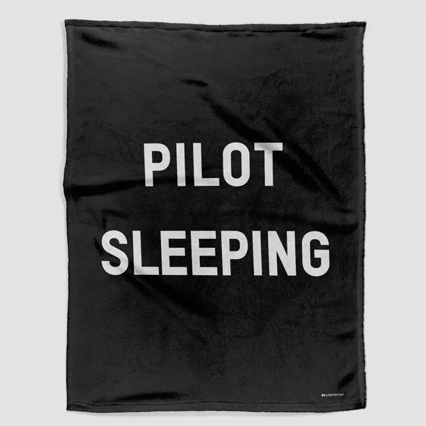 Pilot Sleeping - Blanket