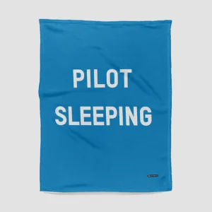 Pilot Sleeping - Blanket