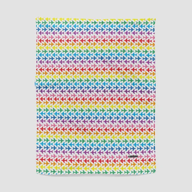 Planes Rainbow - Blanket